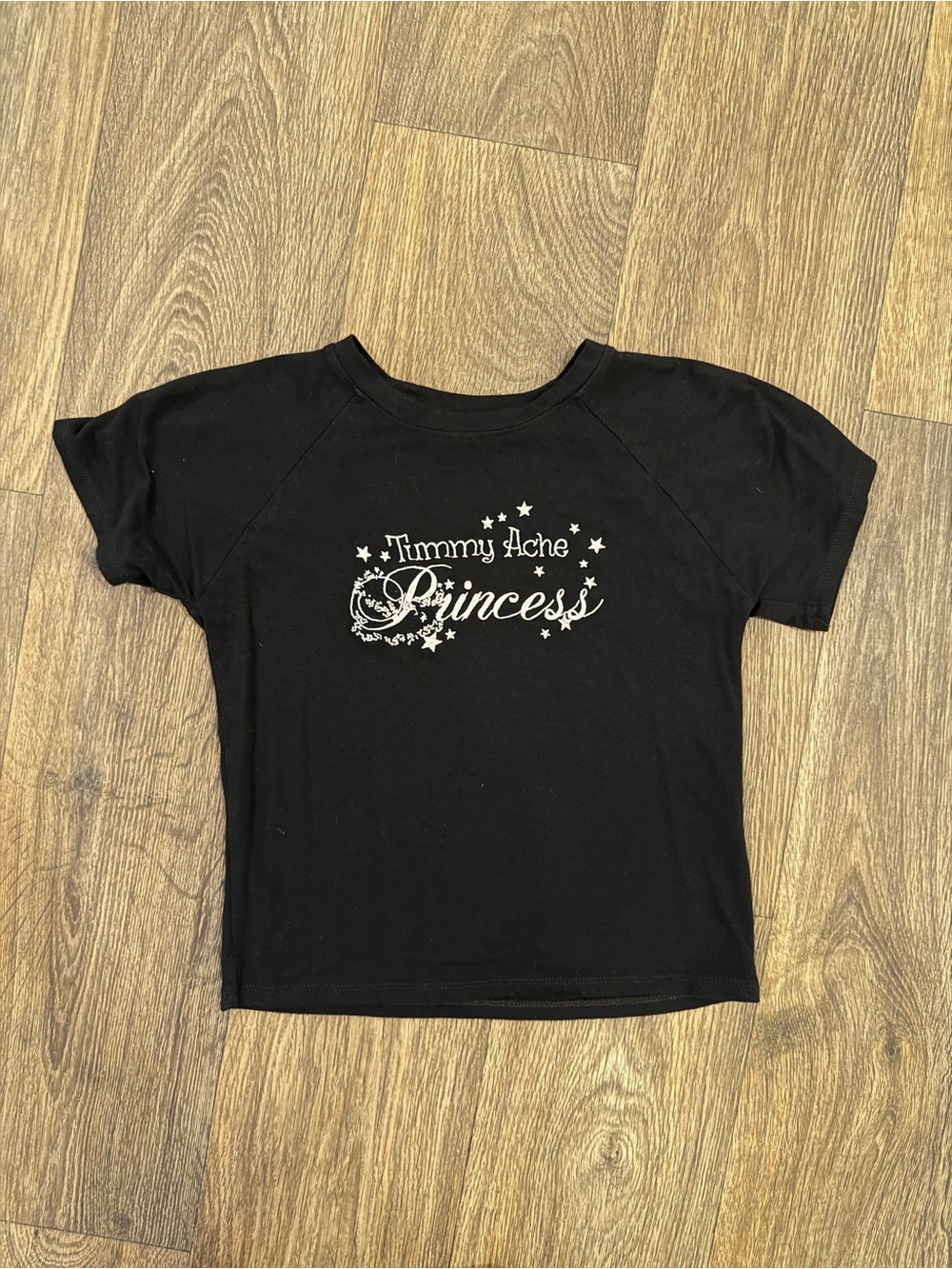 Omighty Black Crop T-Shirt